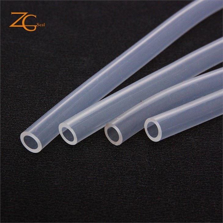 White Transparent Hollow Silicone Rubber Hose