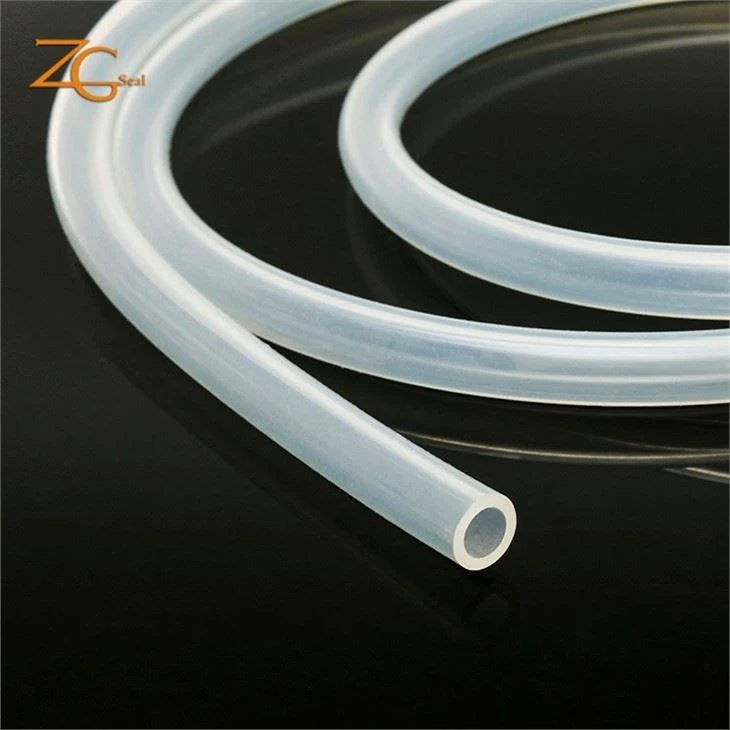 White Transparent Hollow Silicone Rubber Hose